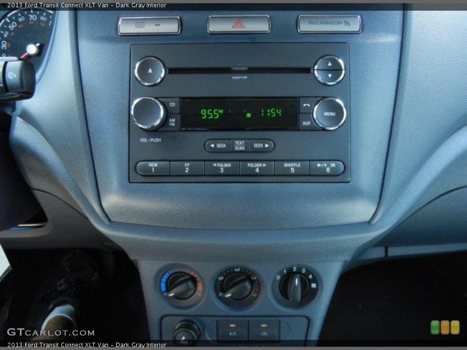 Dark Gray Interior Audio System for the 2013 Ford Transit Connect XLT Van #81350661