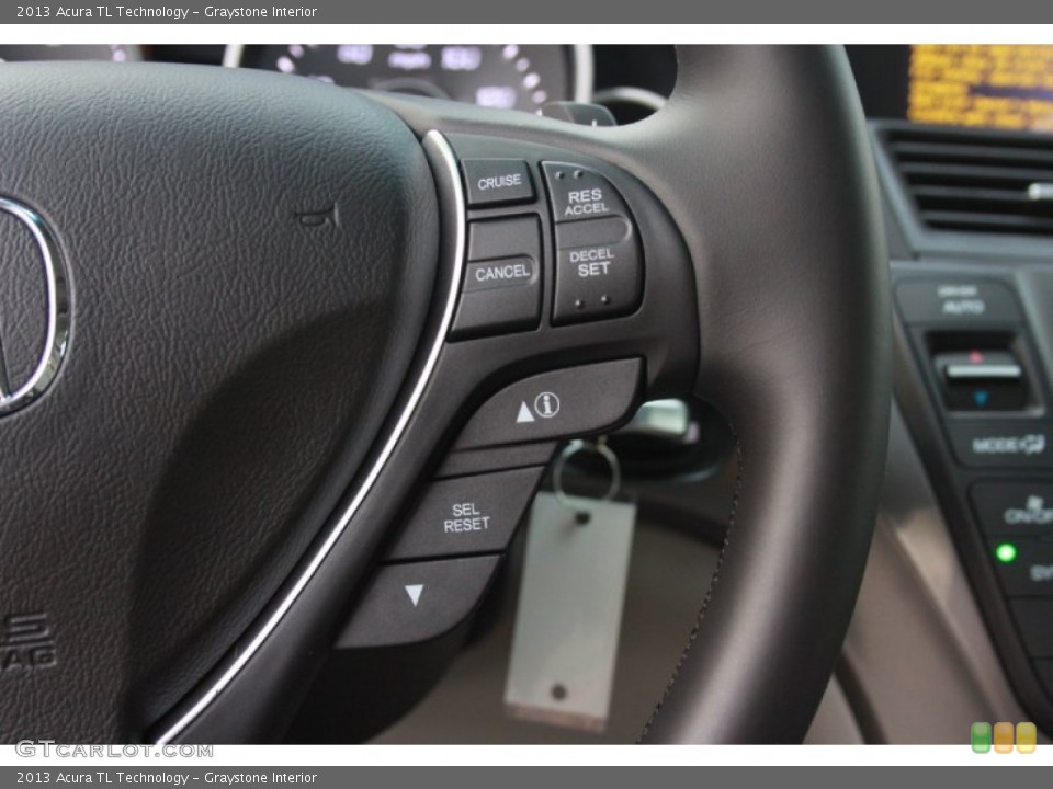Graystone Interior Controls for the 2013 Acura TL Technology #81350844