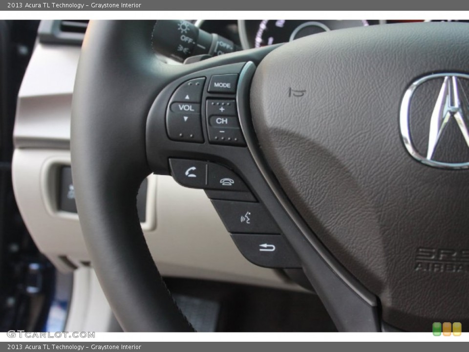 Graystone Interior Controls for the 2013 Acura TL Technology #81350868