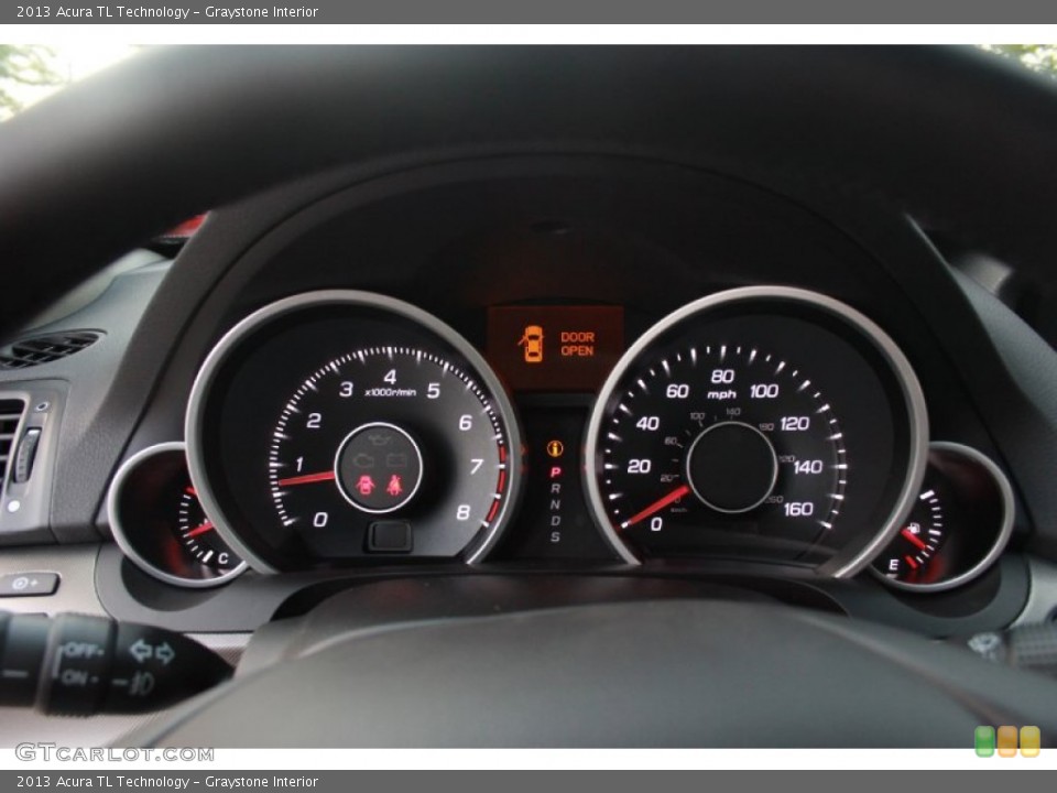 Graystone Interior Gauges for the 2013 Acura TL Technology #81350891