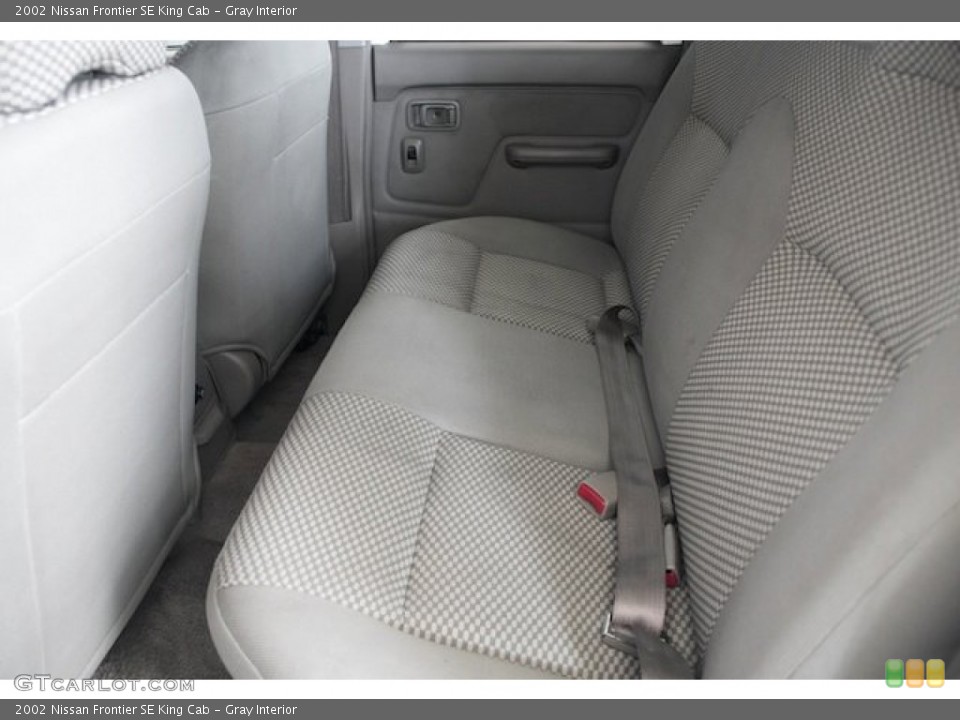 Gray Interior Rear Seat for the 2002 Nissan Frontier SE King Cab #81351018
