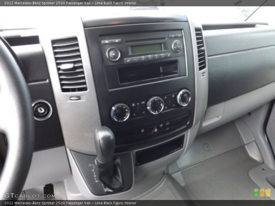 Lima Black Fabric Interior Controls for the 2012 Mercedes-Benz Sprinter 2500 Passenger Van #81351780