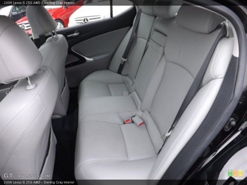 Sterling Gray Interior Rear Seat for the 2006 Lexus IS 250 AWD #81352122