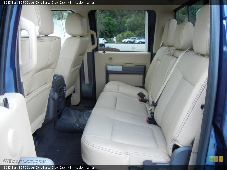 Adobe Interior Rear Seat for the 2013 Ford F250 Super Duty Lariat Crew Cab 4x4 #81352131