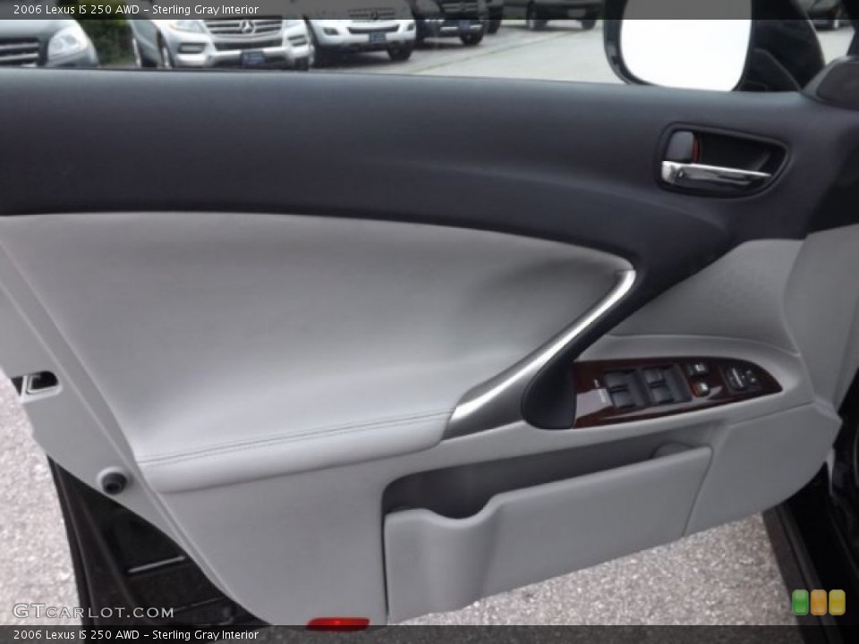 Sterling Gray Interior Door Panel for the 2006 Lexus IS 250 AWD #81352212
