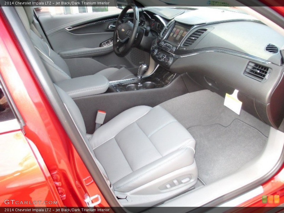 Jet Black/Dark Titanium Interior Photo for the 2014 Chevrolet Impala LTZ #81352438