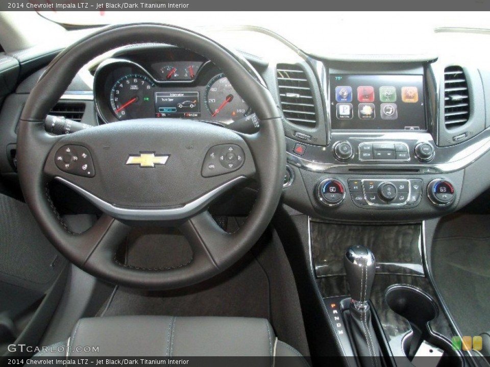 Jet Black/Dark Titanium Interior Dashboard for the 2014 Chevrolet Impala LTZ #81352459