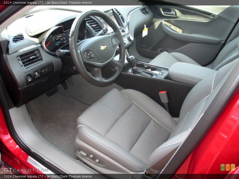 Jet Black/Dark Titanium Interior Prime Interior for the 2014 Chevrolet Impala LTZ #81352740