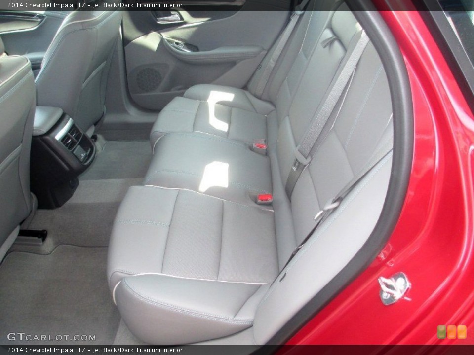 Jet Black/Dark Titanium Interior Rear Seat for the 2014 Chevrolet Impala LTZ #81352760