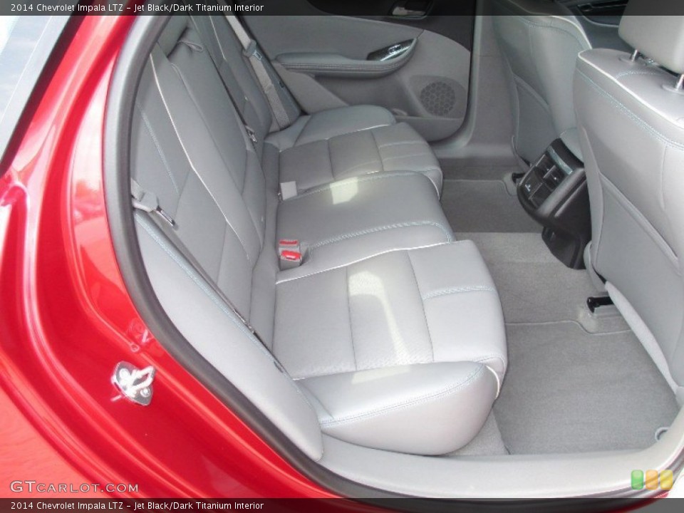 Jet Black/Dark Titanium Interior Rear Seat for the 2014 Chevrolet Impala LTZ #81352810