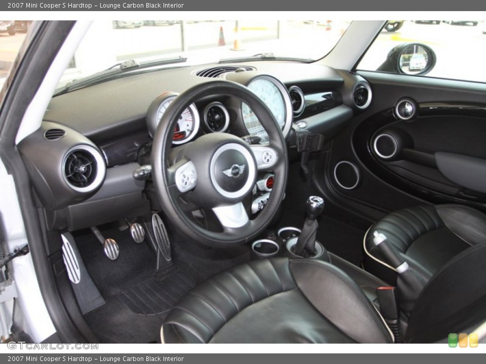 Lounge Carbon Black Interior Photo for the 2007 Mini Cooper S Hardtop #81352994