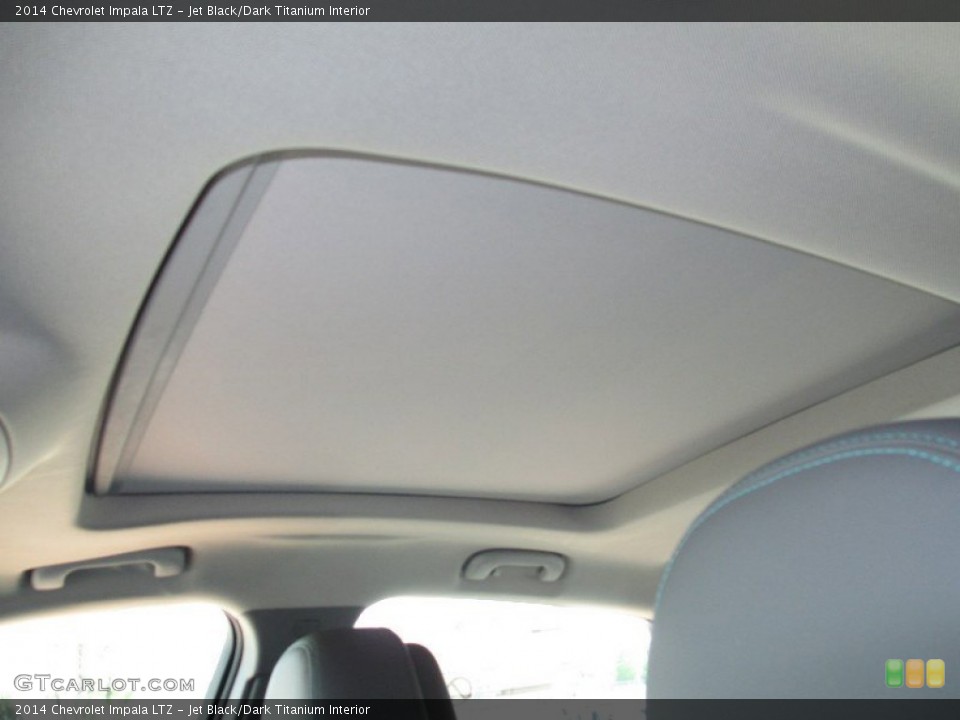 Jet Black/Dark Titanium Interior Sunroof for the 2014 Chevrolet Impala LTZ #81353122