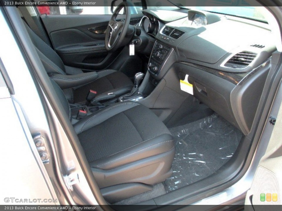 Ebony Interior Photo for the 2013 Buick Encore Convenience AWD #81353301