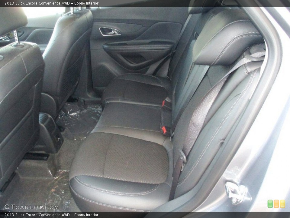 Ebony Interior Rear Seat for the 2013 Buick Encore Convenience AWD #81353586