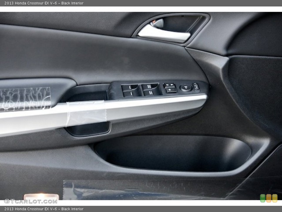 Black Interior Controls for the 2013 Honda Crosstour EX V-6 #81353919