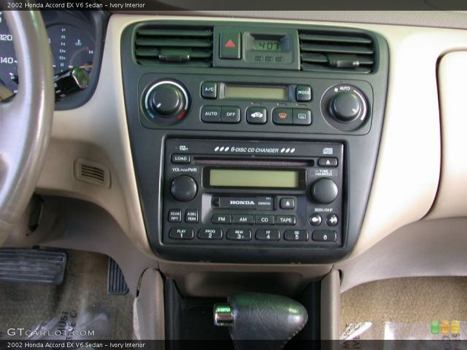 Ivory Interior Audio System for the 2002 Honda Accord EX V6 Sedan #81355629