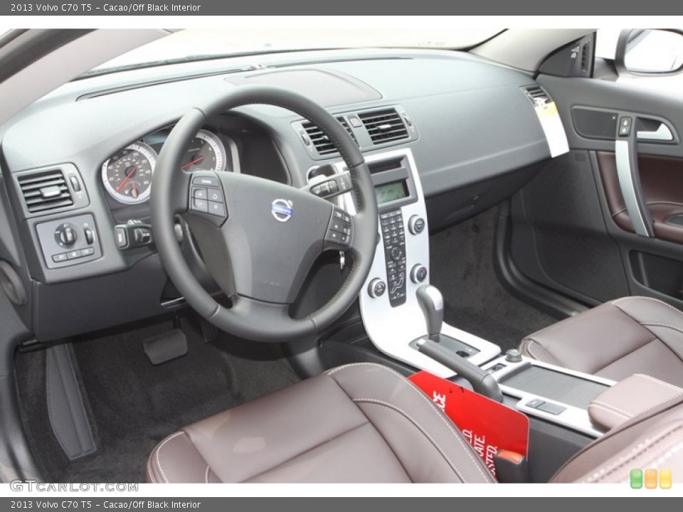 Cacao/Off Black Interior Dashboard for the 2013 Volvo C70 T5 #81356157