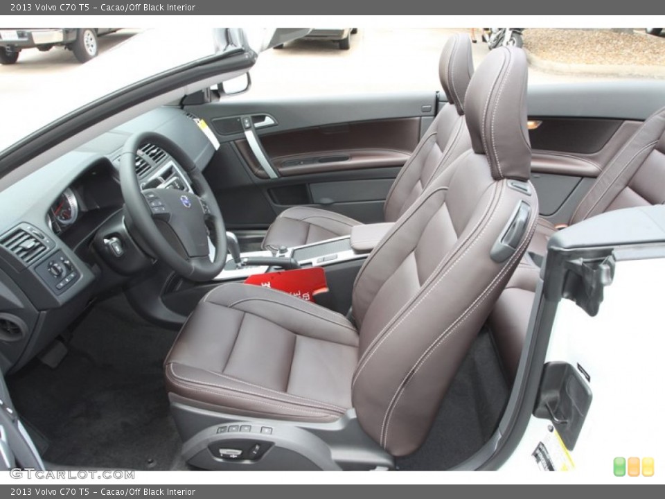 Cacao/Off Black Interior Photo for the 2013 Volvo C70 T5 #81356187