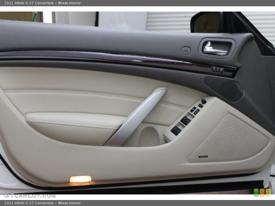 Wheat Interior Door Panel for the 2012 Infiniti G 37 Convertible #81356348