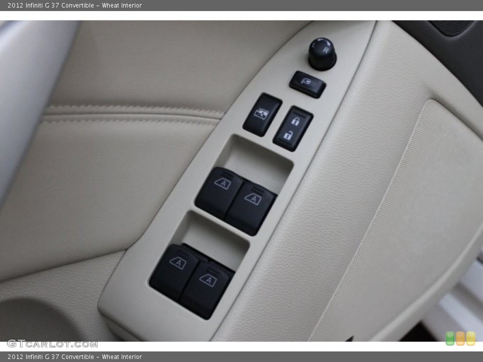 Wheat Interior Controls for the 2012 Infiniti G 37 Convertible #81356397