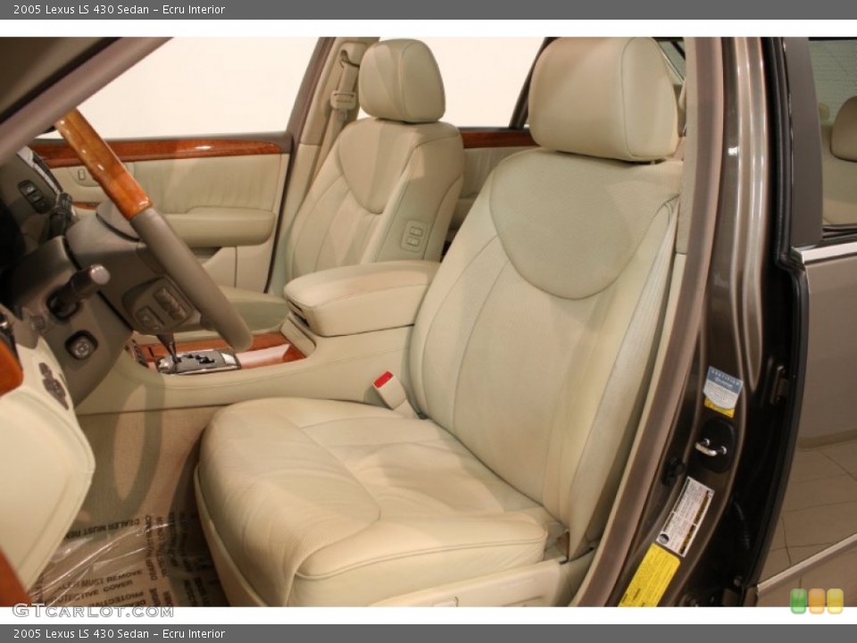 Ecru Interior Front Seat for the 2005 Lexus LS 430 Sedan #81356793