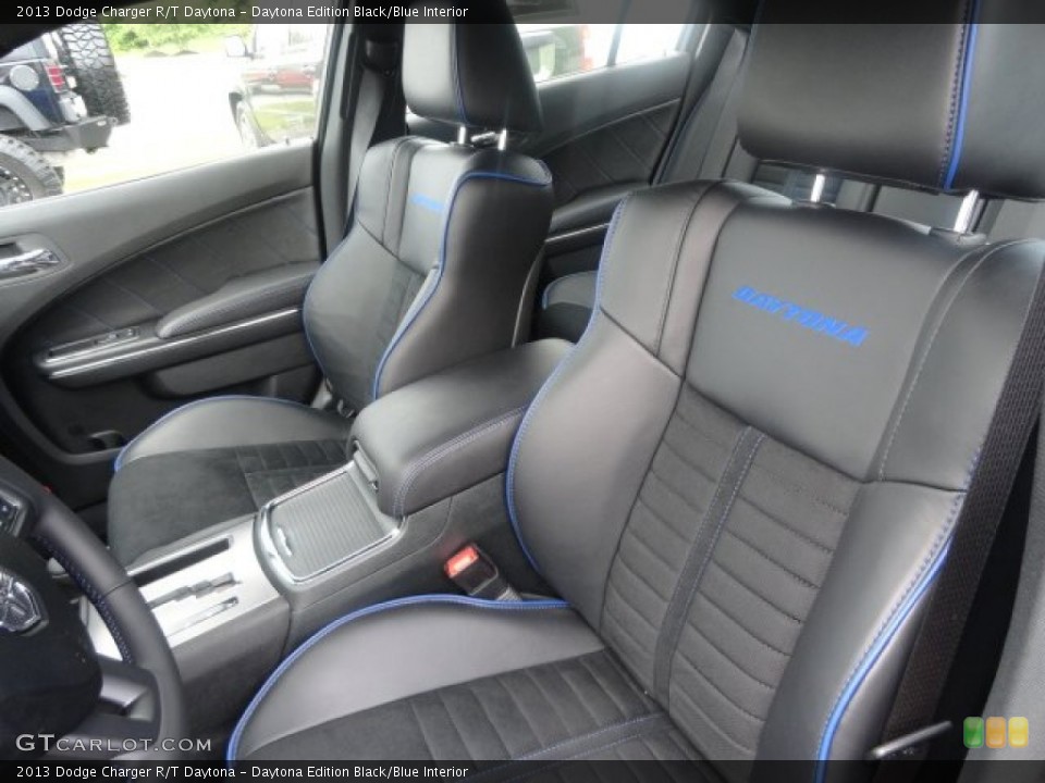 Daytona Edition Black/Blue Interior Photo for the 2013 Dodge Charger R/T Daytona #81358338