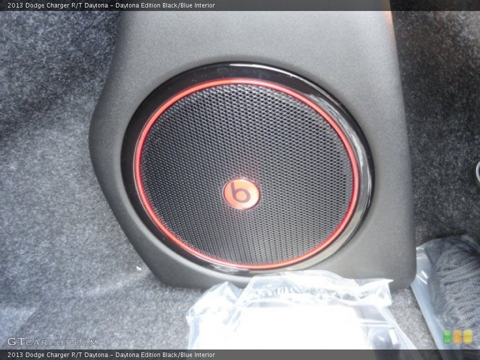 Daytona Edition Black/Blue Interior Audio System for the 2013 Dodge Charger R/T Daytona #81358564