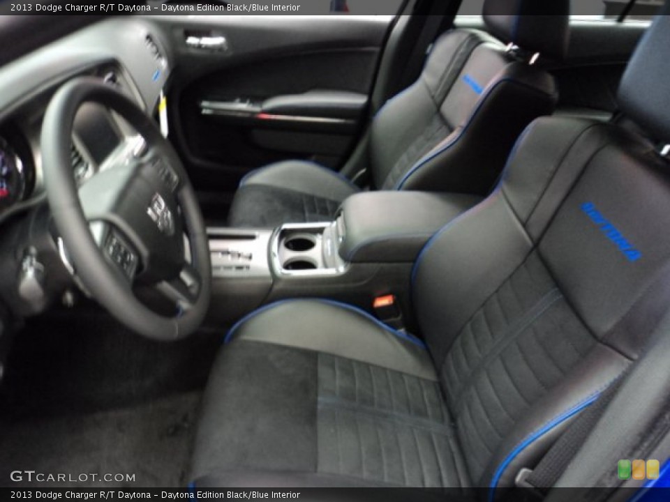Daytona Edition Black/Blue Interior Photo for the 2013 Dodge Charger R/T Daytona #81363573