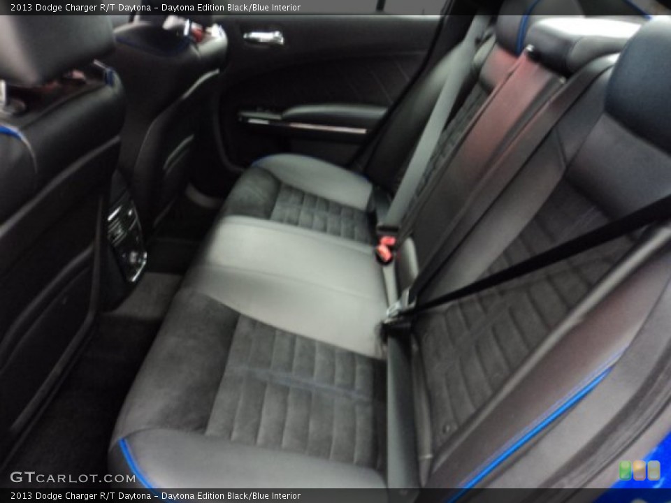 Daytona Edition Black/Blue Interior Rear Seat for the 2013 Dodge Charger R/T Daytona #81363661