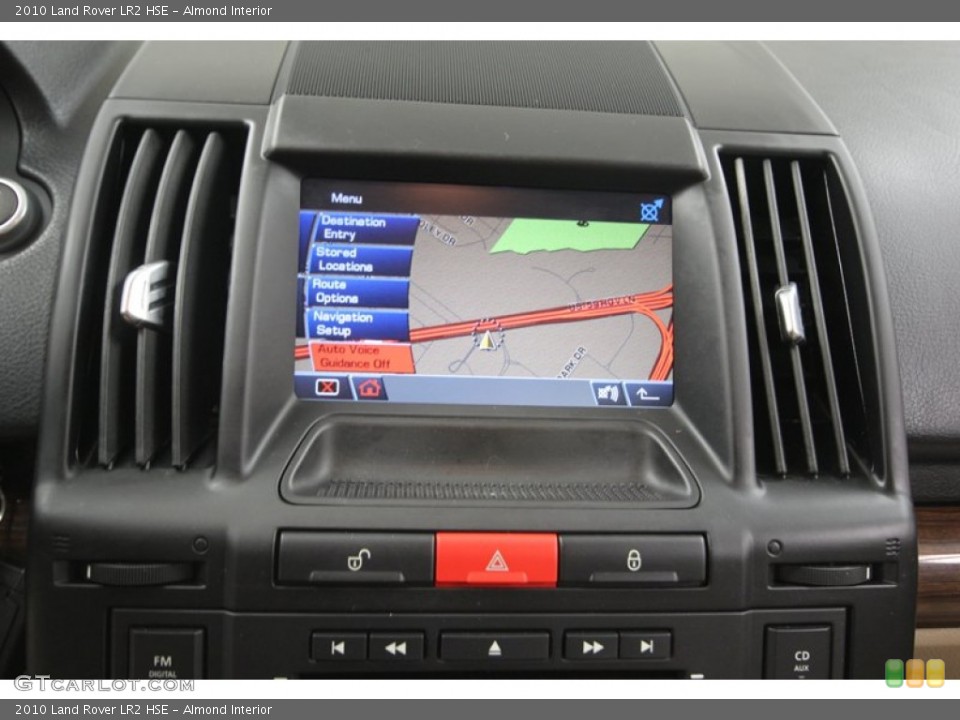Almond Interior Navigation for the 2010 Land Rover LR2 HSE #81363897