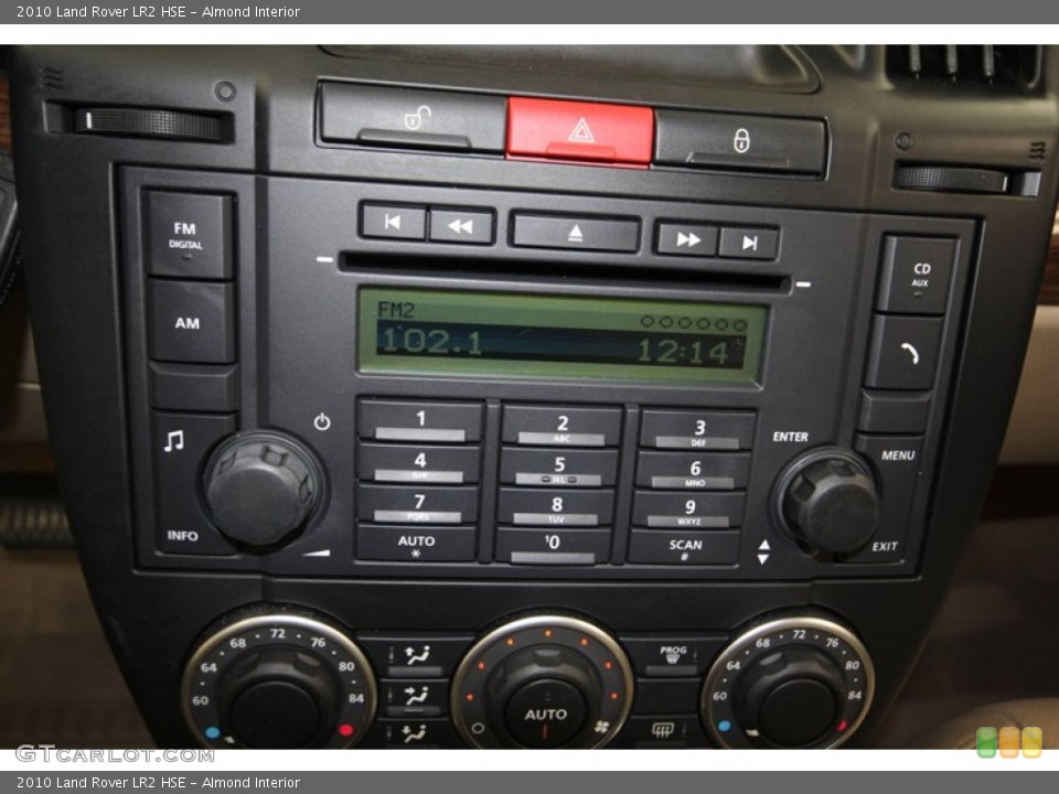 Almond Interior Controls for the 2010 Land Rover LR2 HSE #81363918
