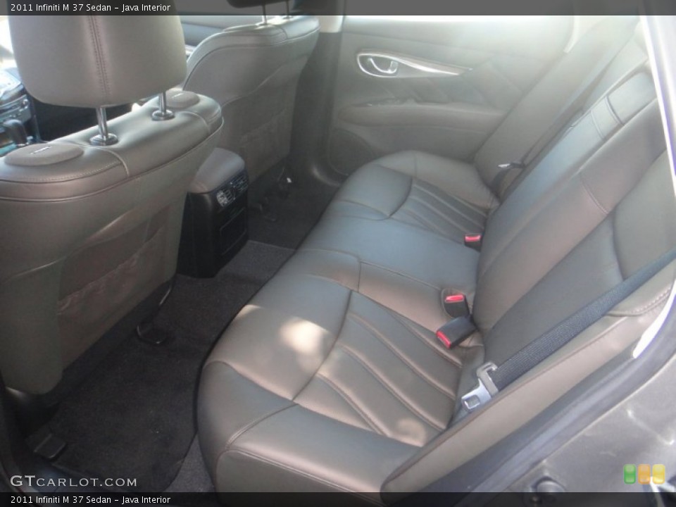 Java Interior Rear Seat for the 2011 Infiniti M 37 Sedan #81366729