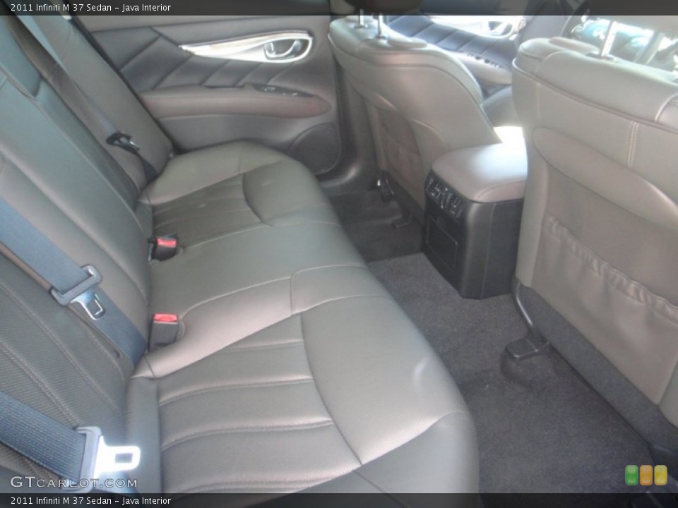 Java Interior Rear Seat for the 2011 Infiniti M 37 Sedan #81366791