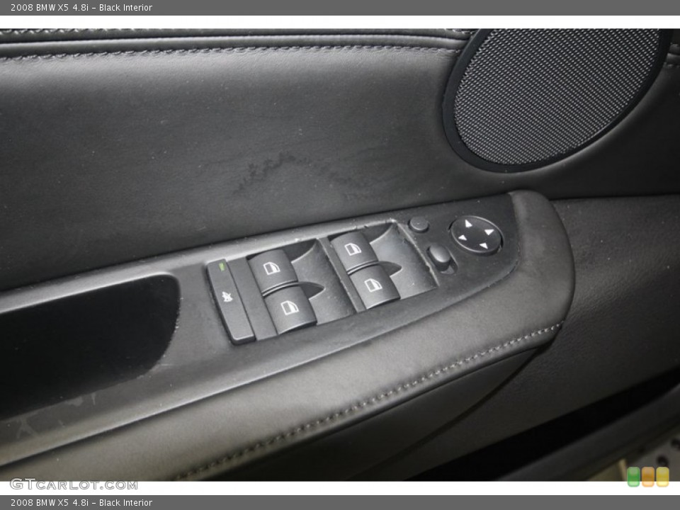 Black Interior Controls for the 2008 BMW X5 4.8i #81368115