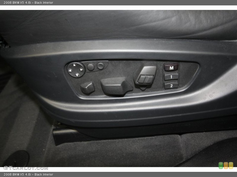 Black Interior Controls for the 2008 BMW X5 4.8i #81368138