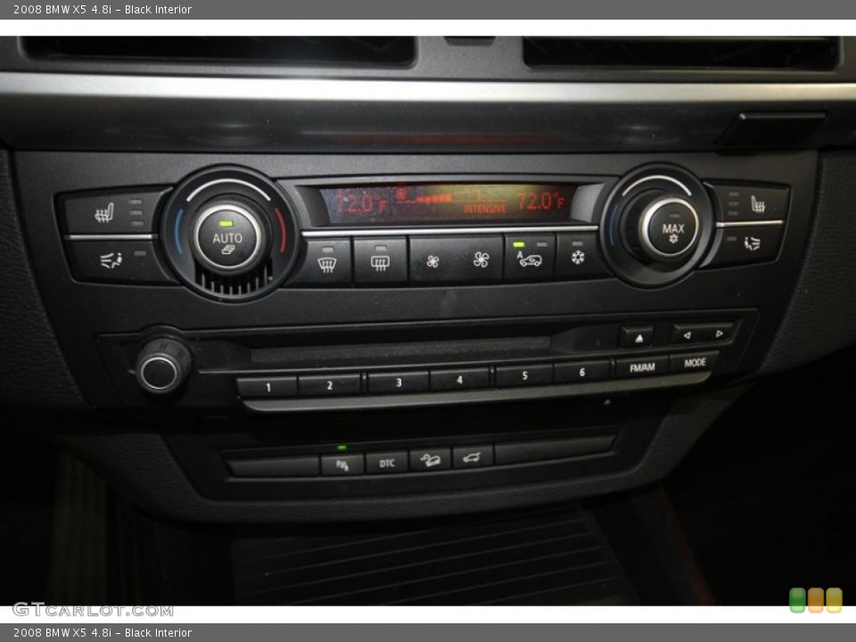 Black Interior Controls for the 2008 BMW X5 4.8i #81368295