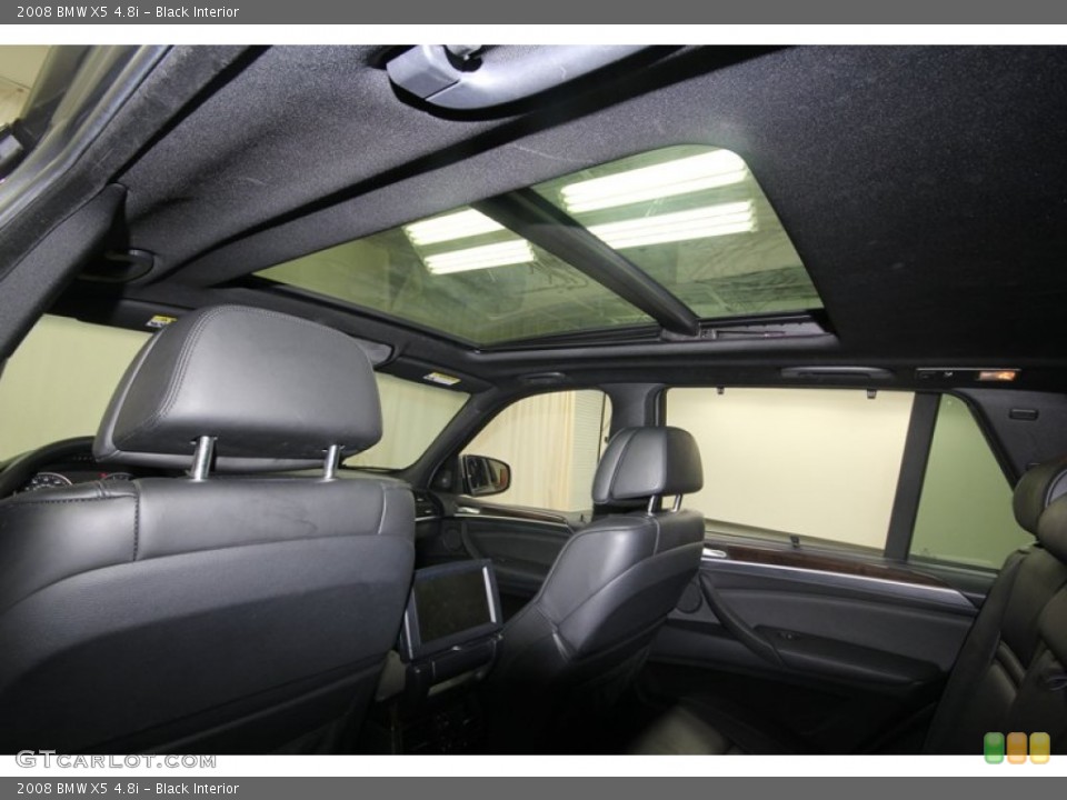Black Interior Sunroof for the 2008 BMW X5 4.8i #81368466