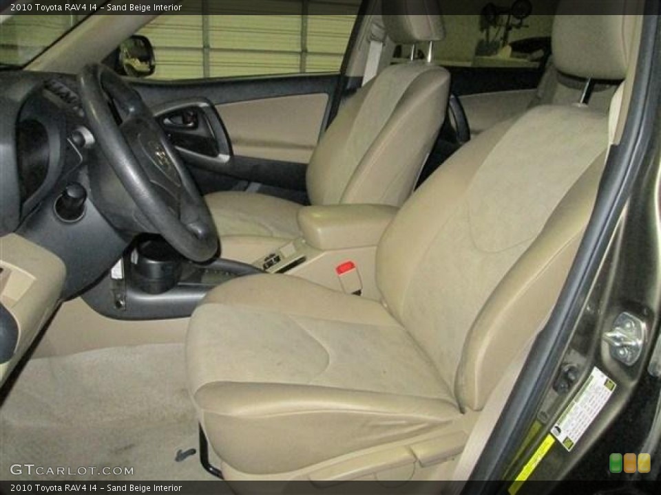 Sand Beige Interior Photo for the 2010 Toyota RAV4 I4 #81368982