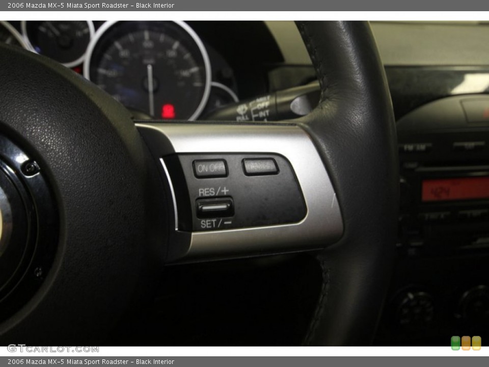 Black Interior Controls for the 2006 Mazda MX-5 Miata Sport Roadster #81369465