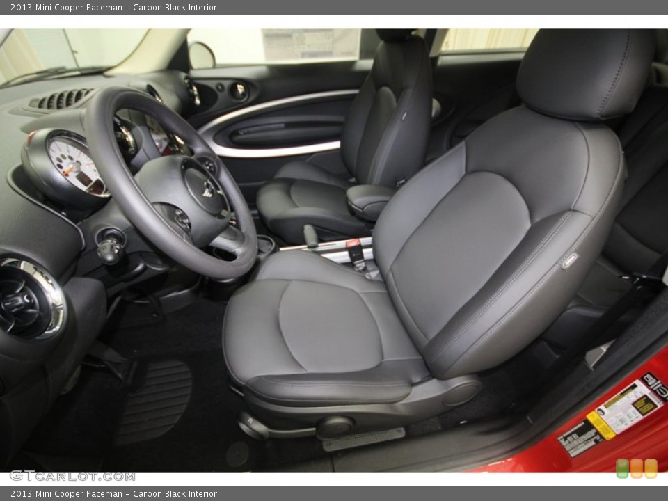 Carbon Black Interior Front Seat for the 2013 Mini Cooper Paceman #81369783