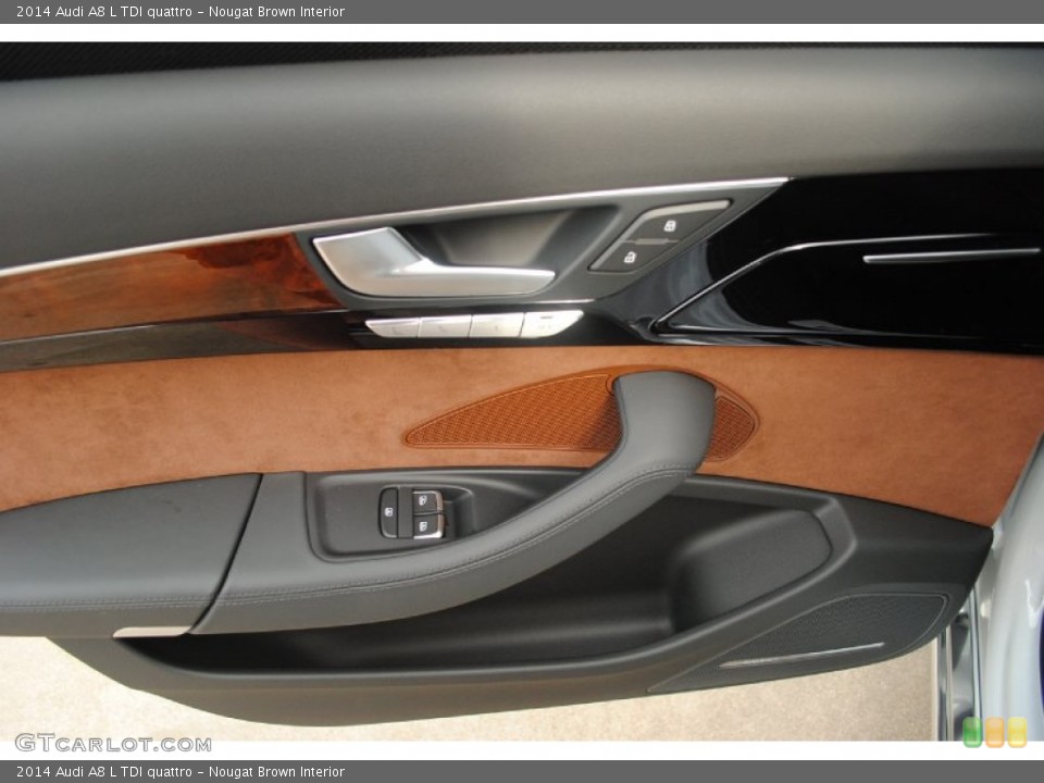 Nougat Brown Interior Door Panel for the 2014 Audi A8 L TDI quattro #81369793