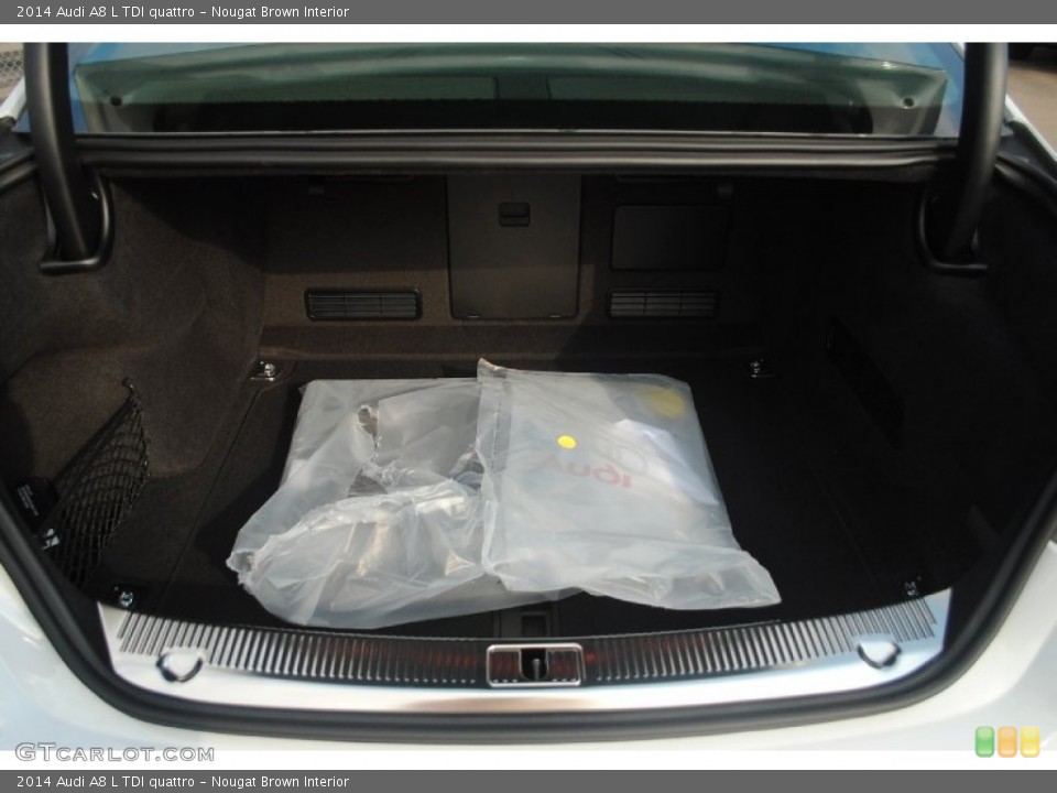 Nougat Brown Interior Trunk for the 2014 Audi A8 L TDI quattro #81370025