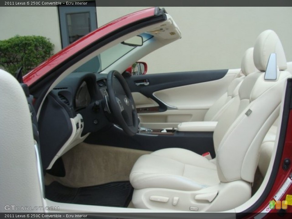 Ecru Interior Photo for the 2011 Lexus IS 250C Convertible #81370425