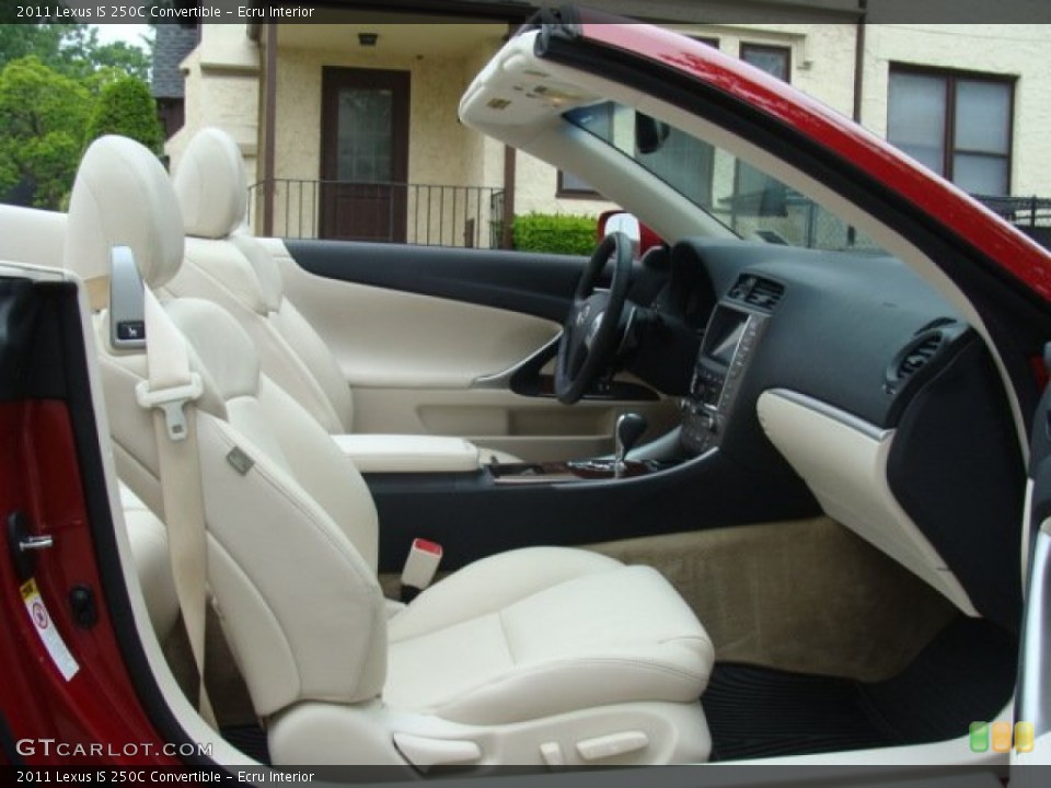 Ecru Interior Photo for the 2011 Lexus IS 250C Convertible #81370445