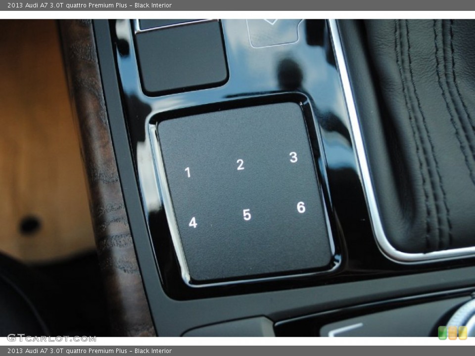 Black Interior Controls for the 2013 Audi A7 3.0T quattro Premium Plus #81370732