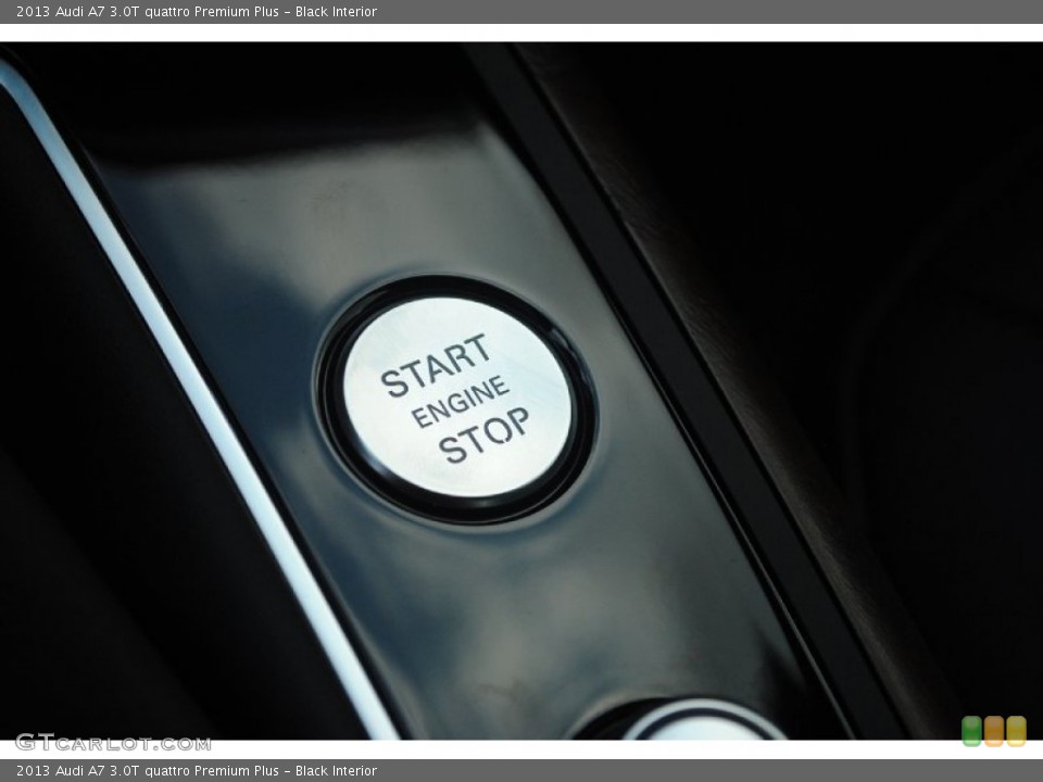 Black Interior Controls for the 2013 Audi A7 3.0T quattro Premium Plus #81370752