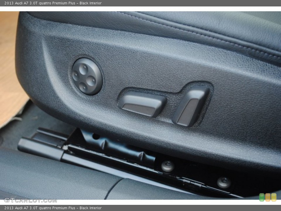 Black Interior Controls for the 2013 Audi A7 3.0T quattro Premium Plus #81370794