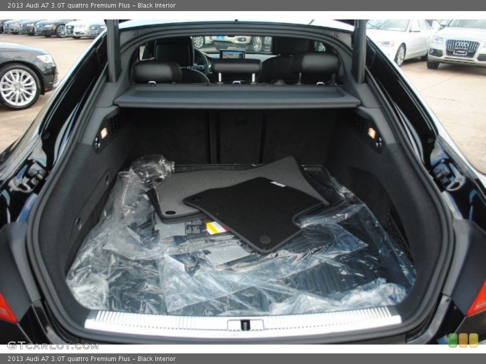 Black Interior Trunk for the 2013 Audi A7 3.0T quattro Premium Plus #81370950