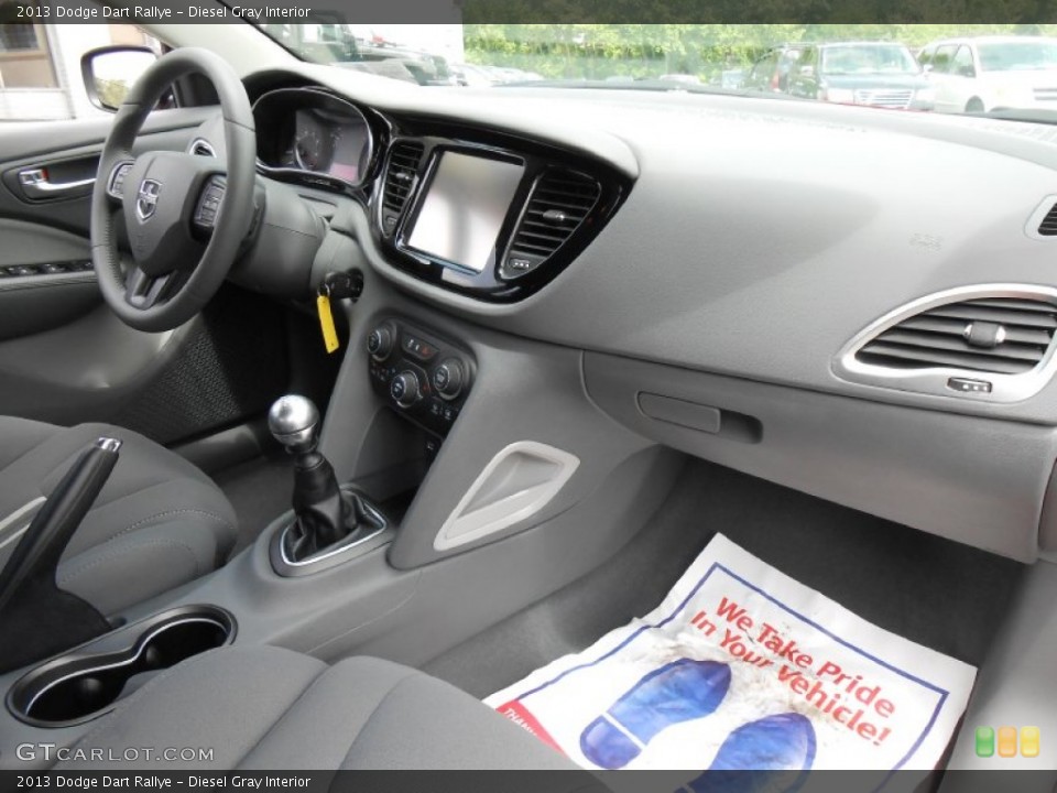 Diesel Gray Interior Dashboard for the 2013 Dodge Dart Rallye #81372186