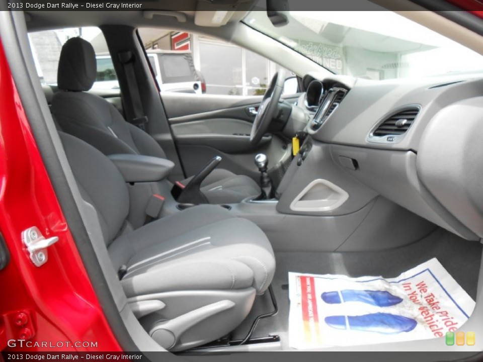 Diesel Gray Interior Photo for the 2013 Dodge Dart Rallye #81372208